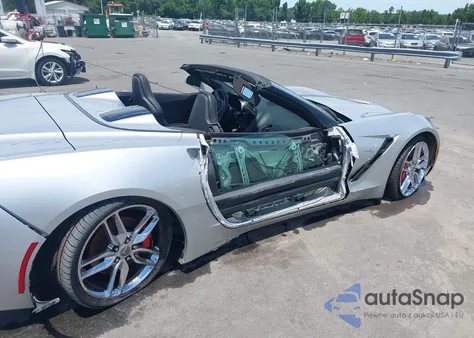 2014 Chevrolet Corvette Stingray Z51 from USA, damaged, VIN 1G1YM3D7XE5120603